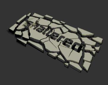 Shattered logo