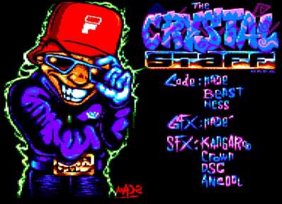 The Crystal Staff logo