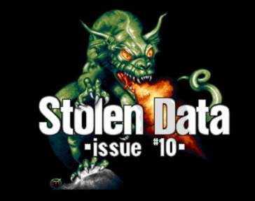 STOLEN DATA ISSUE 10