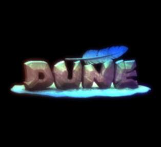 Dune logo from "Bird to Be Alive".