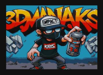 3d Maniaks logo