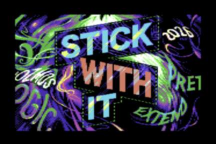 Stick With It logo