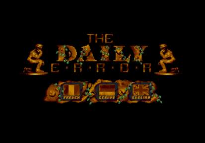 THE DAILY ERROR