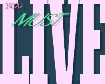 You Must Live logo